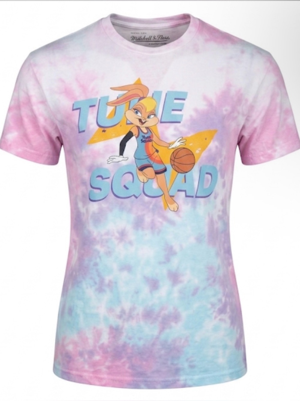 Mitchell & Ness Tune Squad Space Jam Tie Dye T-Shirt Adult Medium
